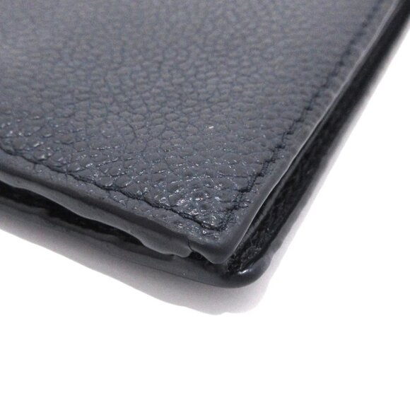 PRADA - Dark Navy Leather Bill Holder 233-080325 - Picture 6 of 10
